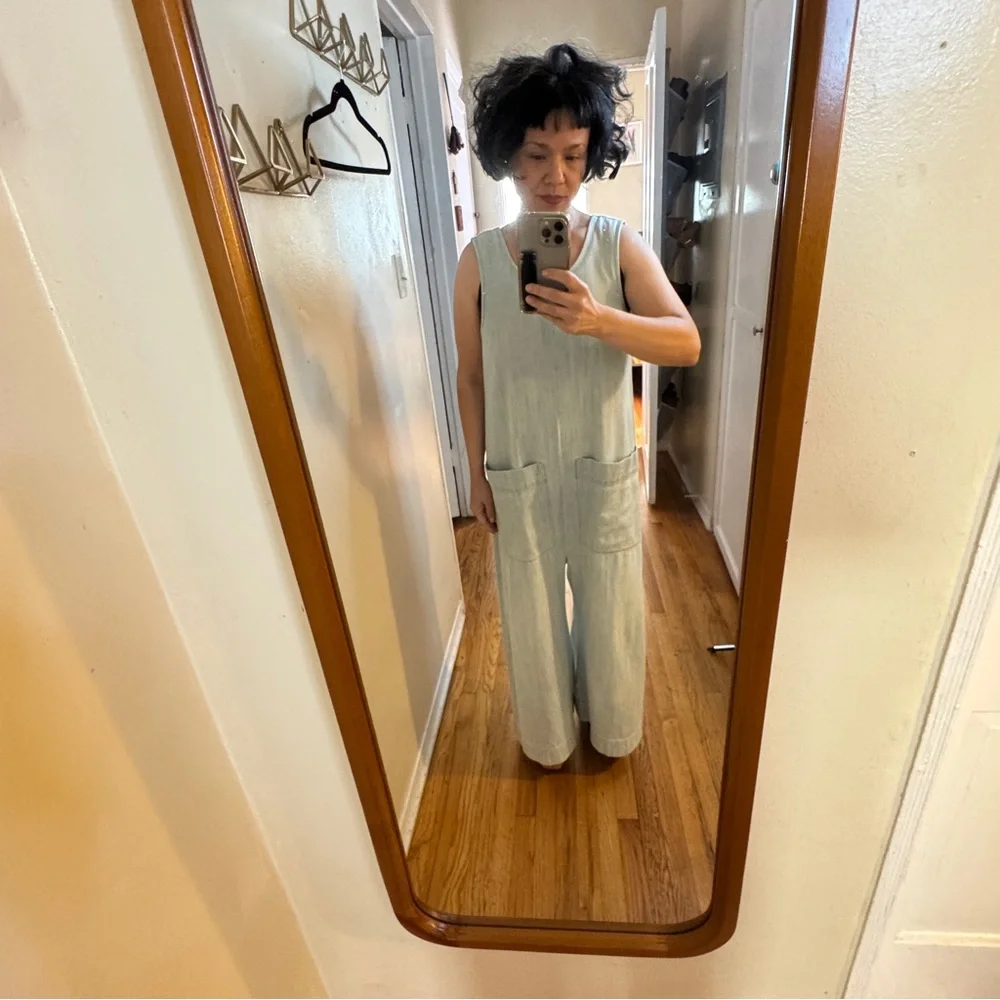 Ilana Kohn Milo Jumpsuit in Light Denim Wash - Small - Picture 7 of 9